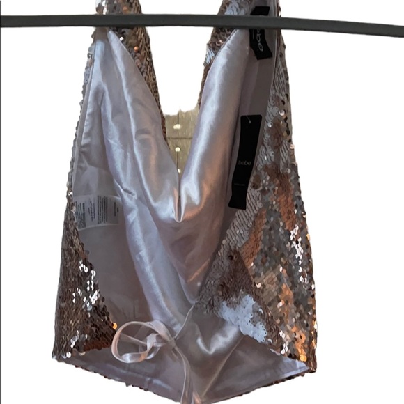 Bebe sequin top - Picture 2 of 3